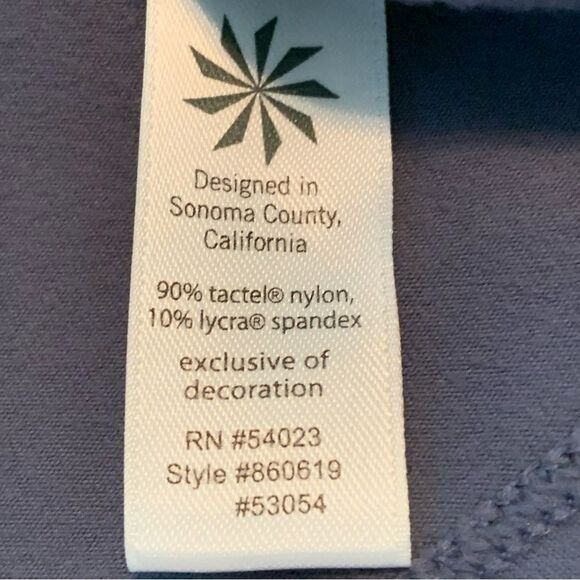 ATHLETA Open Front Cardigan Women’s Medium Purple Tunic Stretch. - Picture 8 of 12